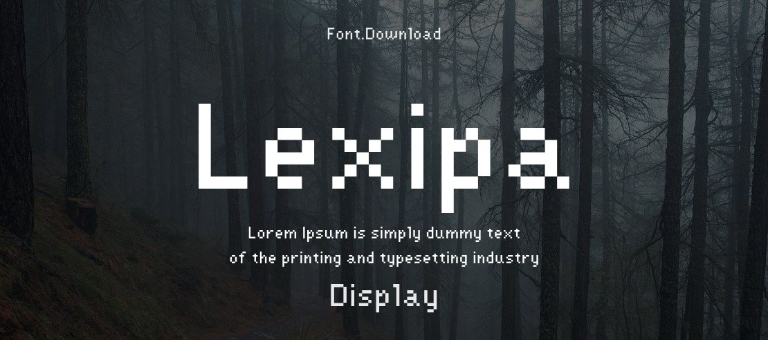 Lexipa Font