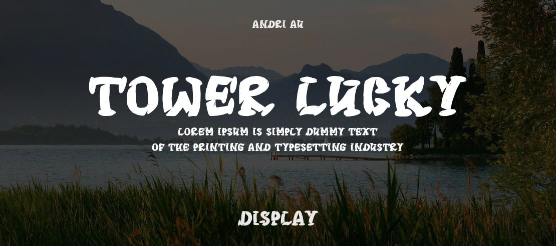 TOWER LUCKY Font