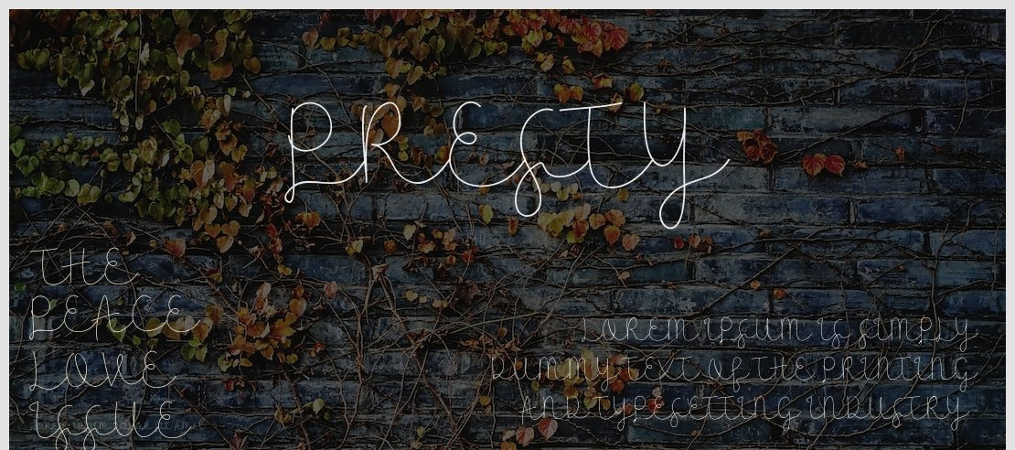 Presty Font Family