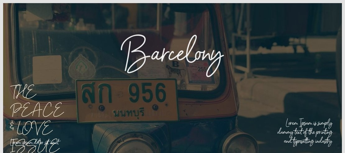 Barcelony Font