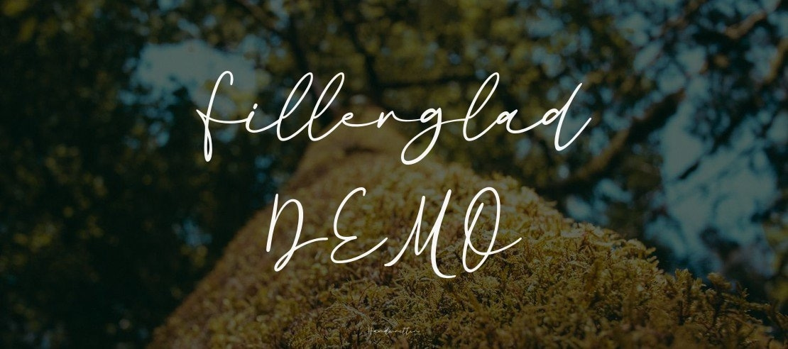 Fillerglad DEMO Font