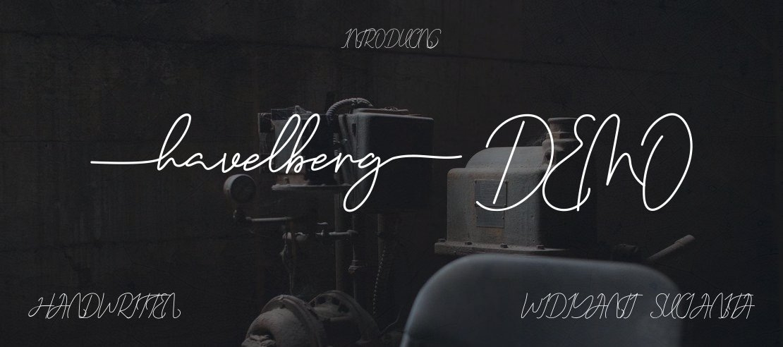 Havelberg Demo Font