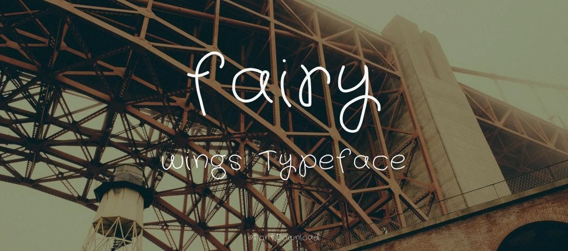 fairy wings Font