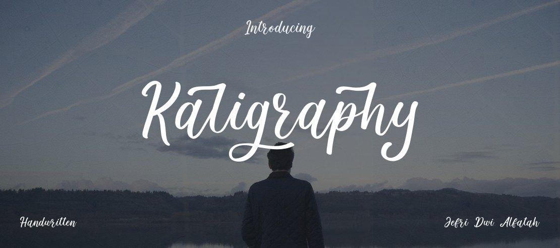 Kaligraphy Font