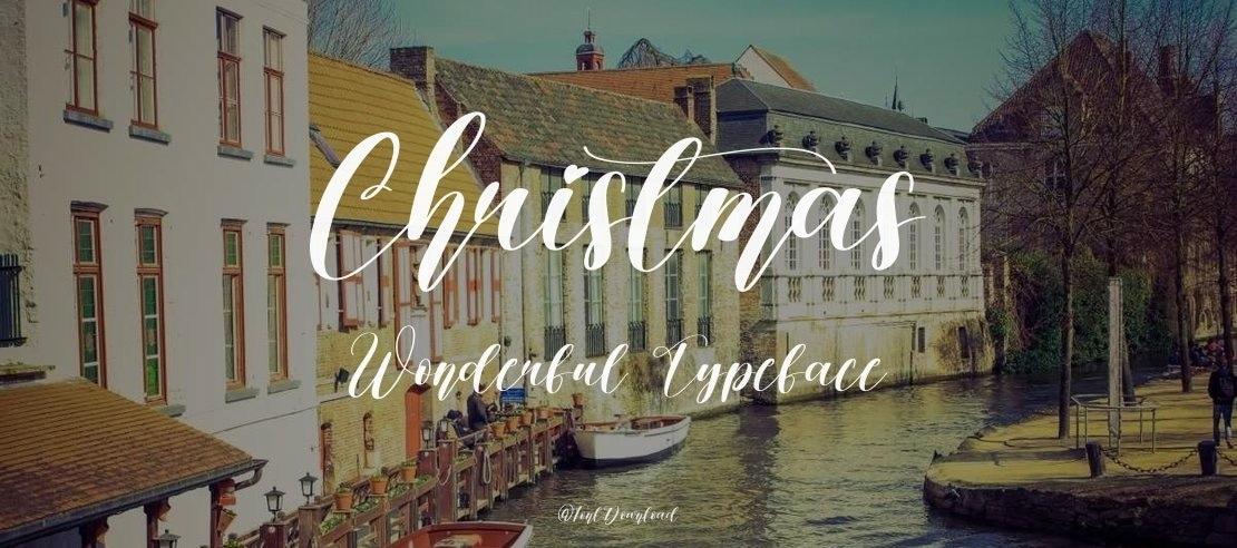 Christmas Wonderful Font