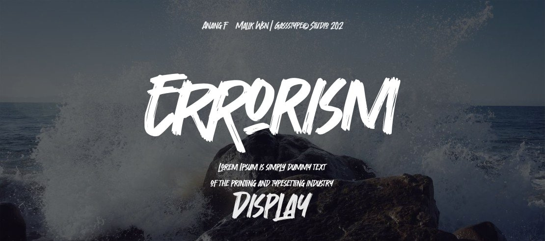 Errorism Font