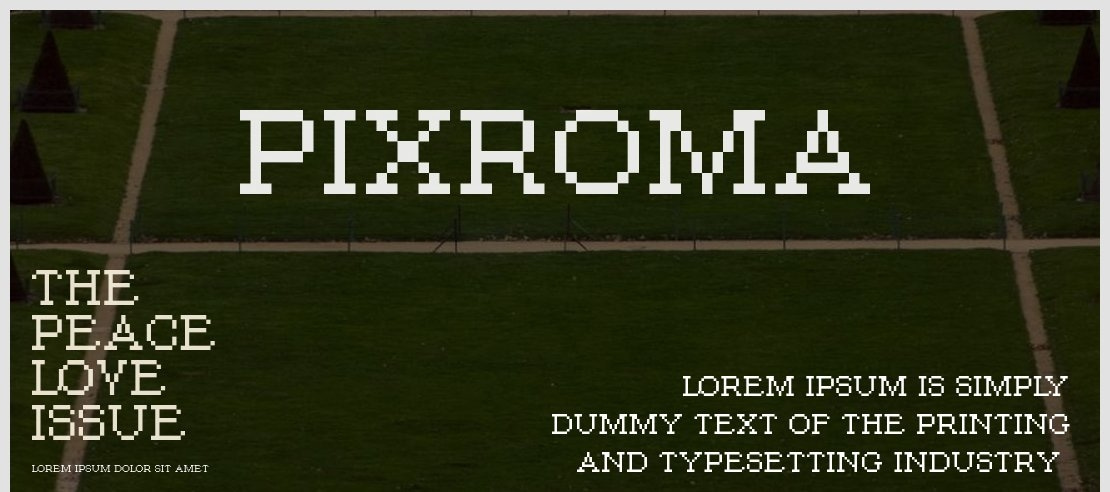 PIXroma_8 Font