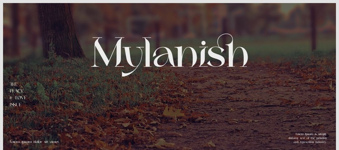 Mylanish Font