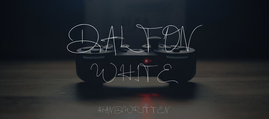 Dalton White Font