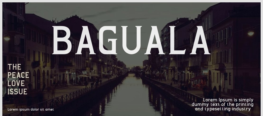 BAGUALA Font