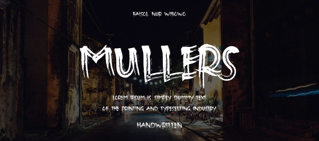 Mullers Font