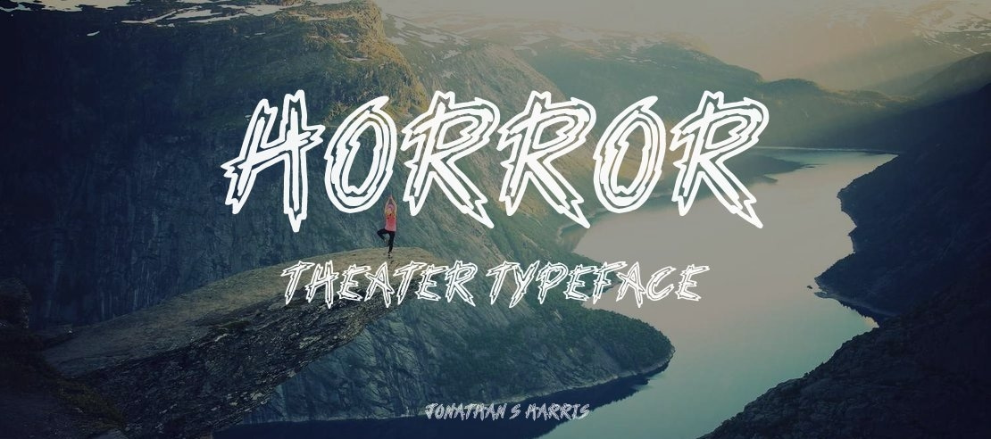 Horror Theater Font