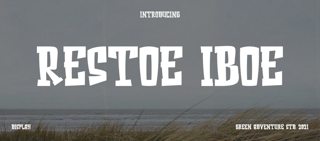 Restoe Iboe Font