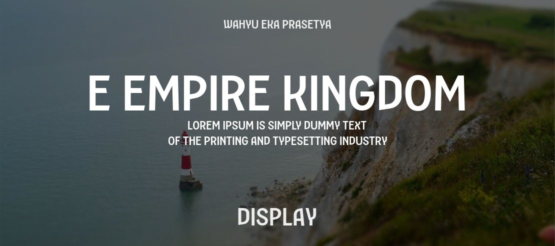 e Empire Kingdom Font