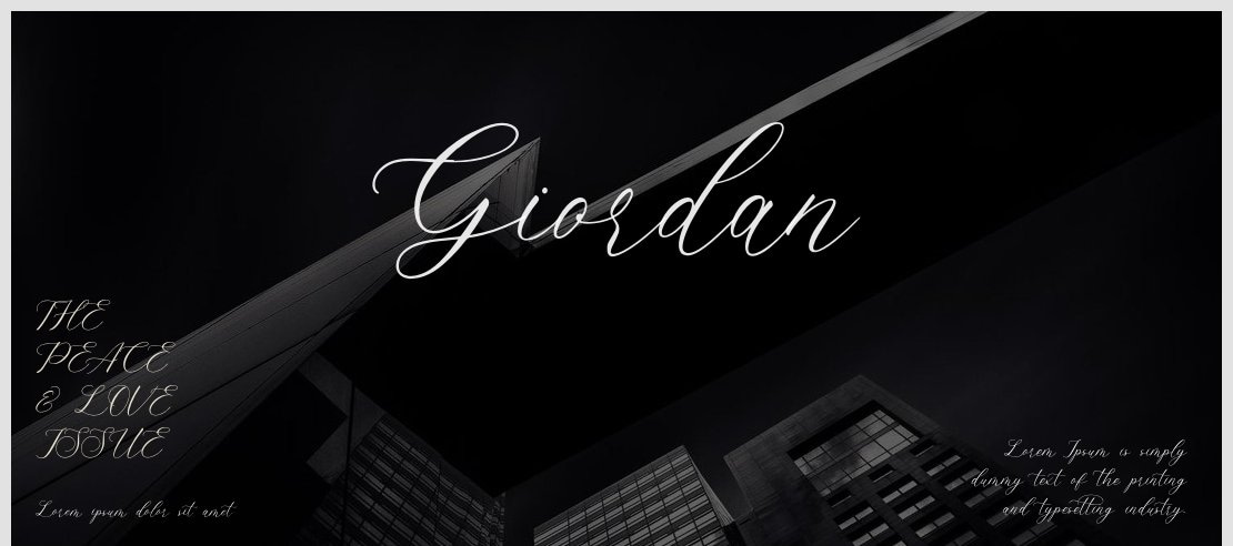 Giordan Font