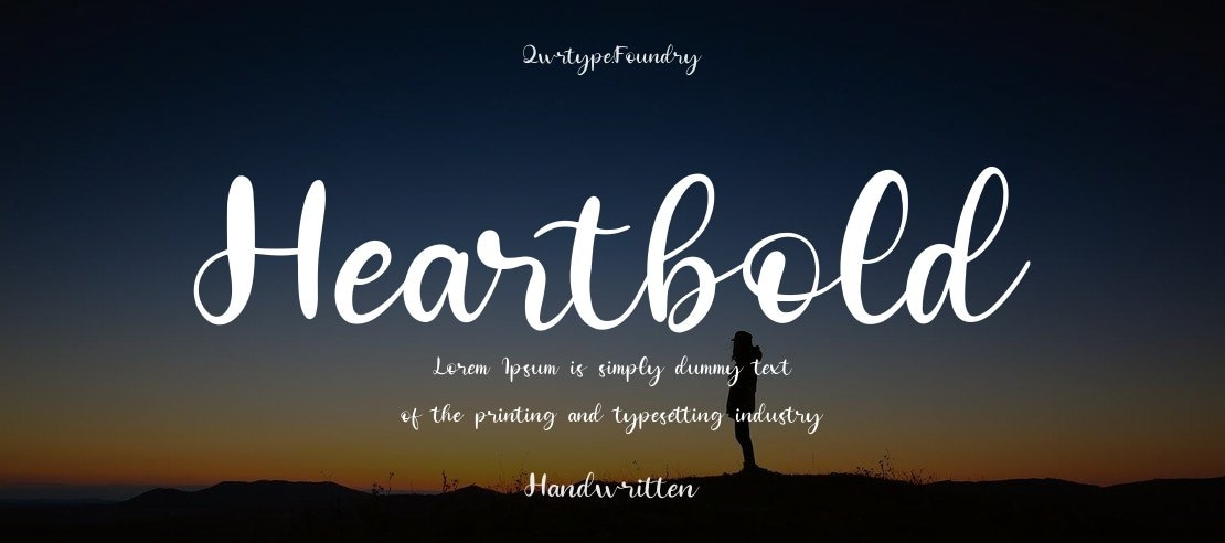 Heartbold Font