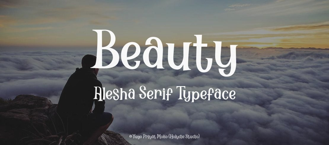 Beauty Alesha Serif Font