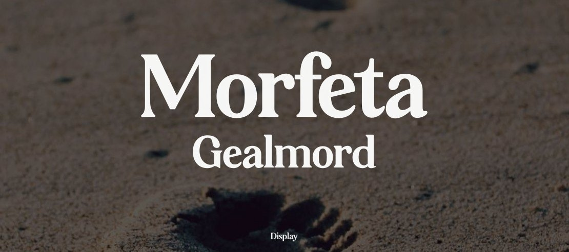 Morfeta Gealmord Font