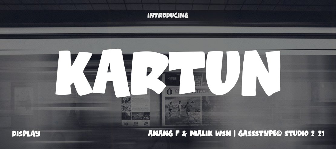 Kartun Font