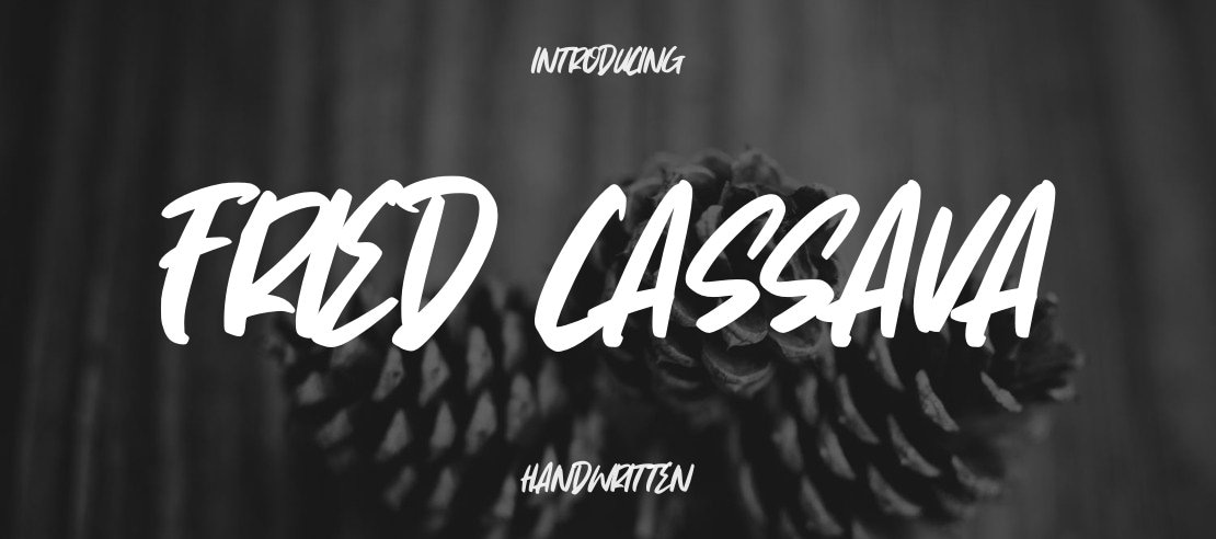 Fried Cassava Font