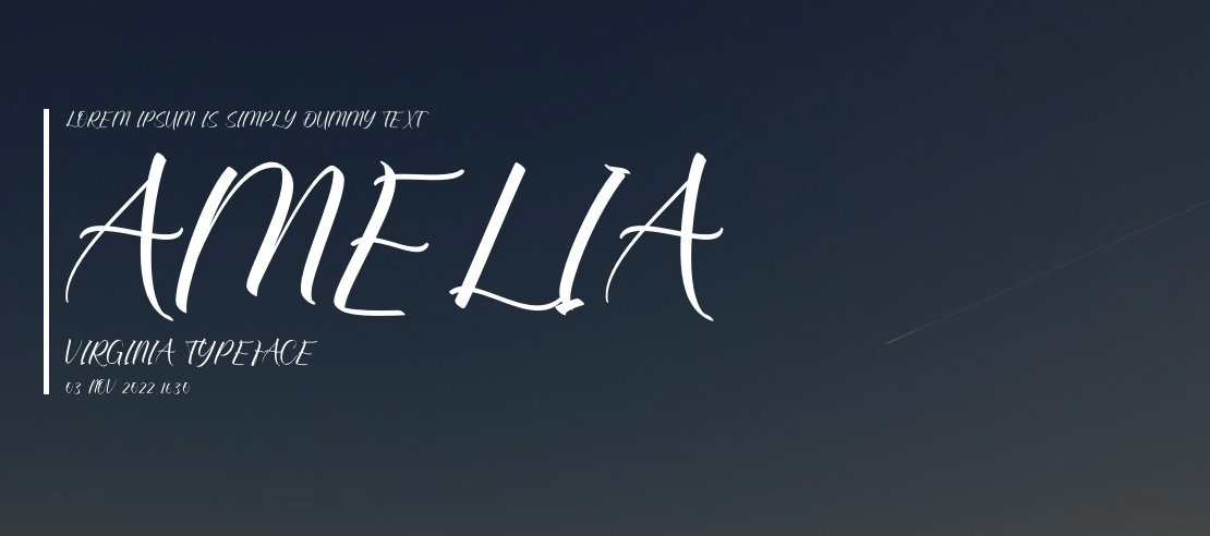 Amelia Virginia Font