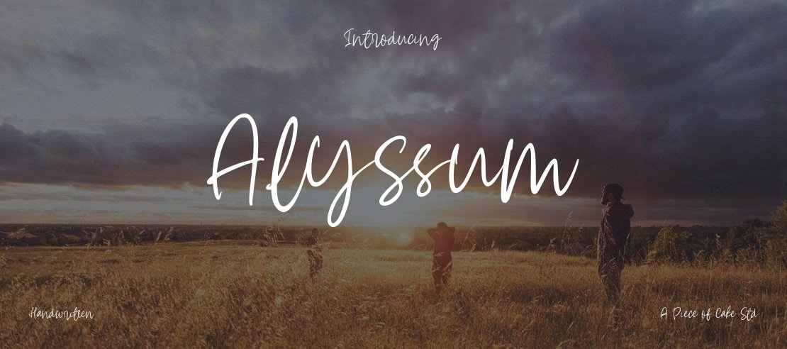 Alyssum Font