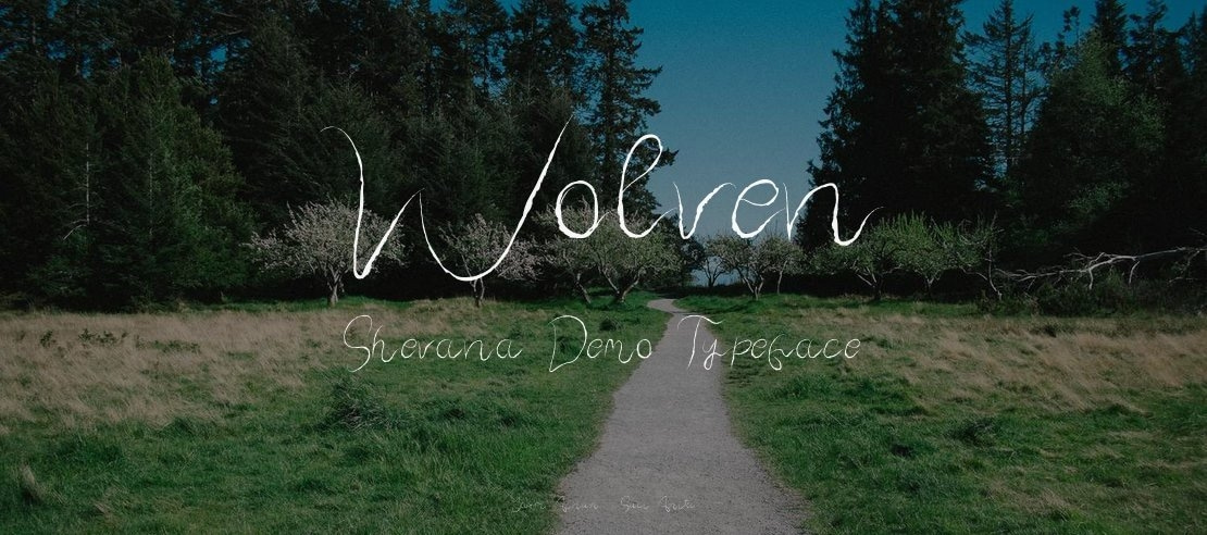 Wolven Shevana Demo Font