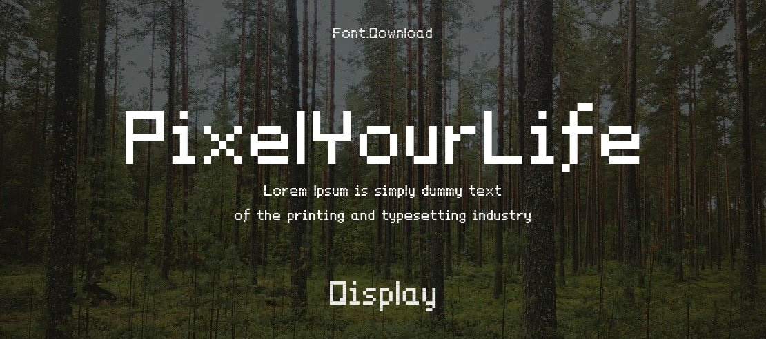 PixelYourLife Font