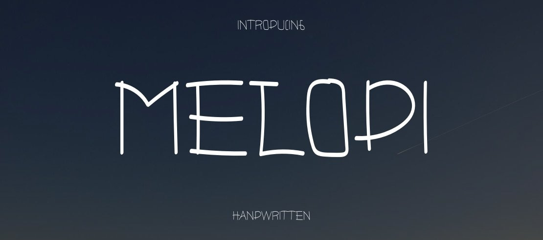 Melodi Font