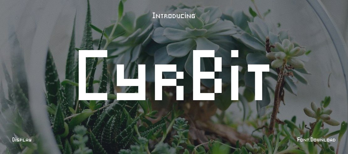 CyrBit Font