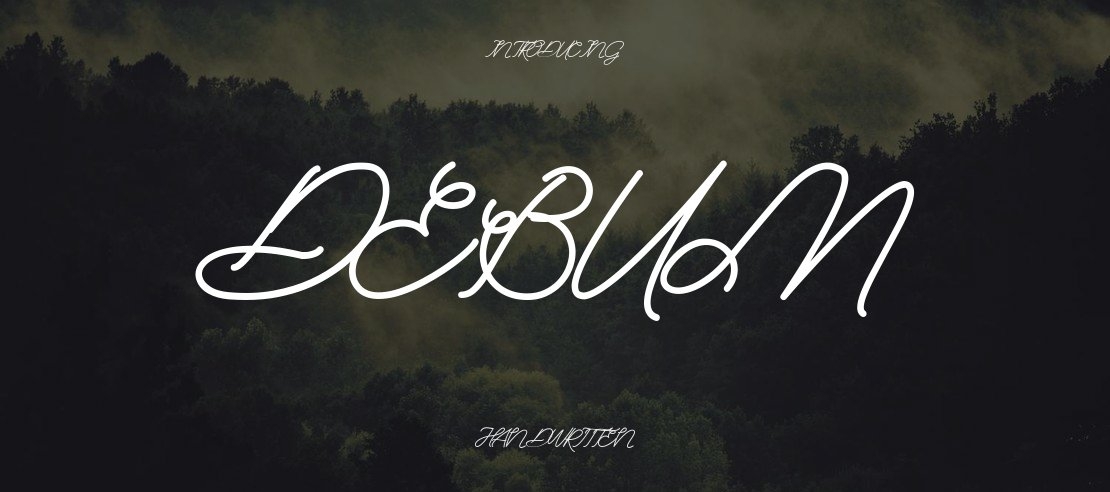 Debum Font