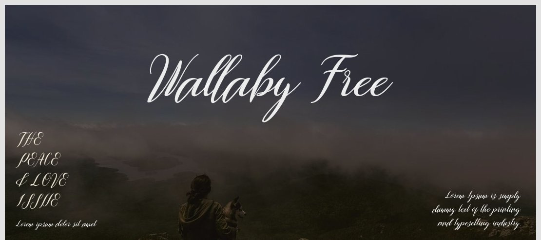 Wallaby Free Font