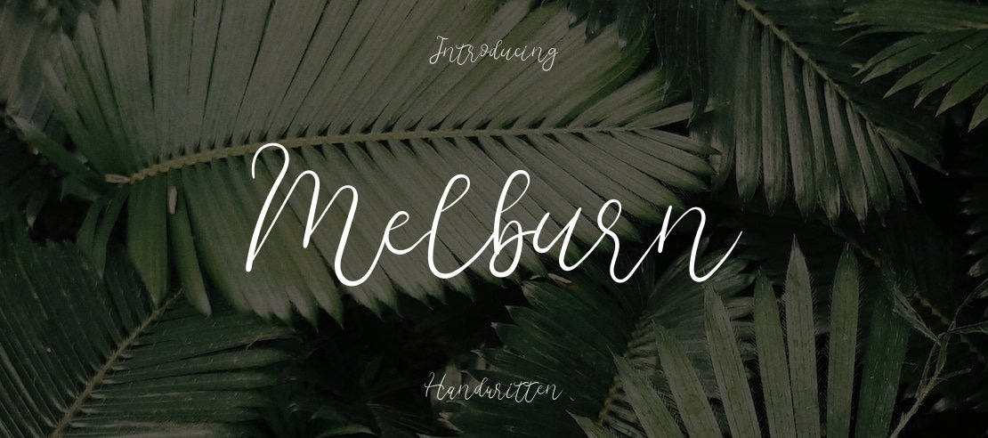 Melburn Font