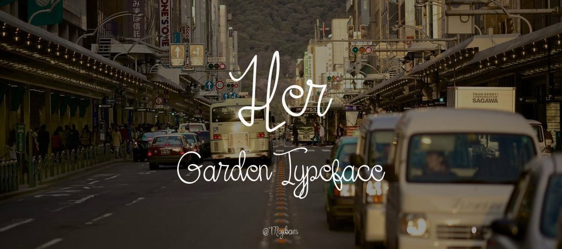 Her Garden Font