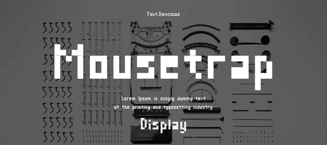 Mousetrap Font