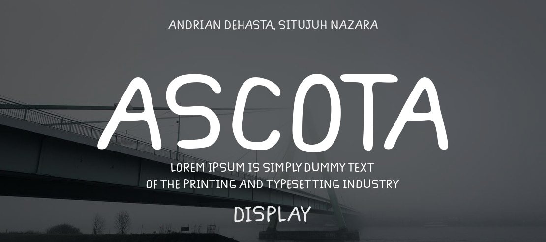 ASCOTA Font Family