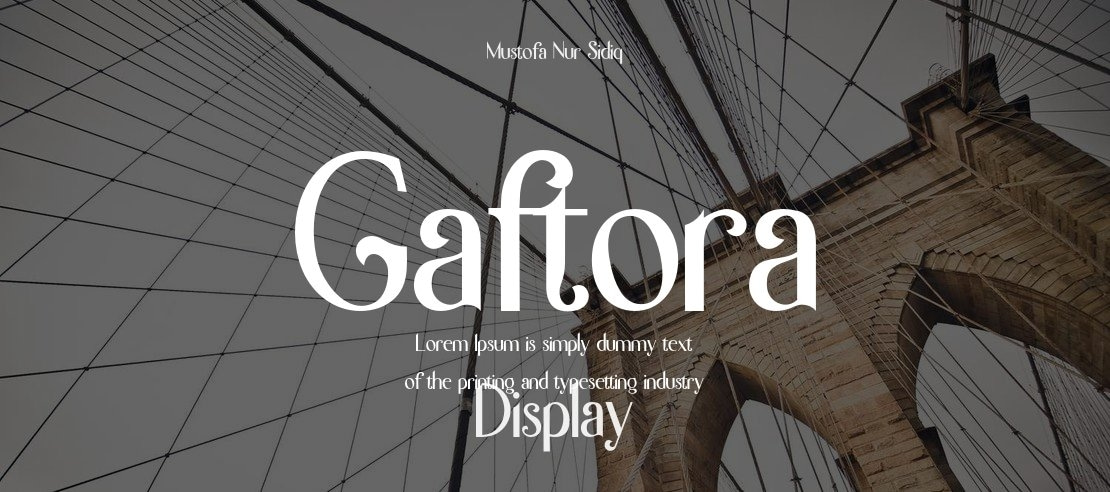 Gaftora Font