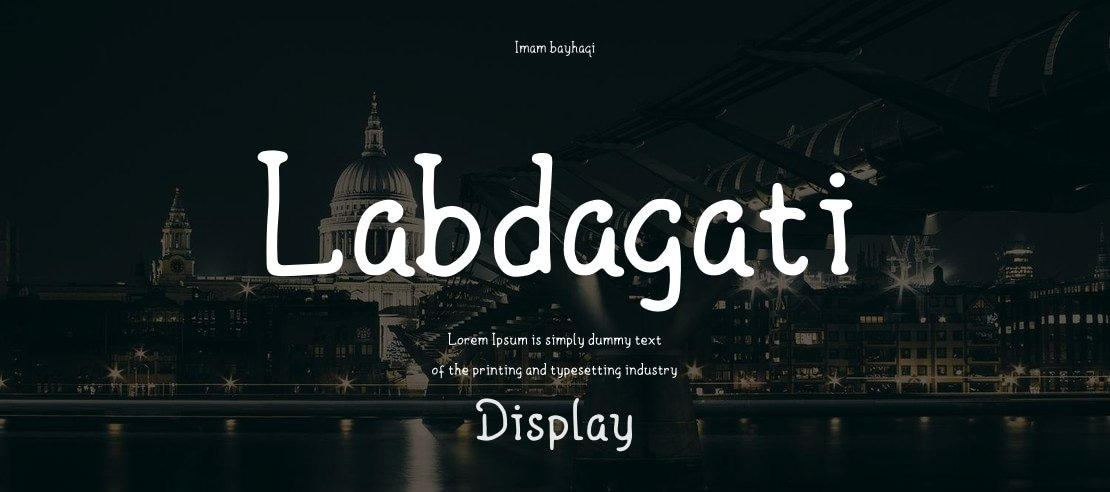 Labdagati Font