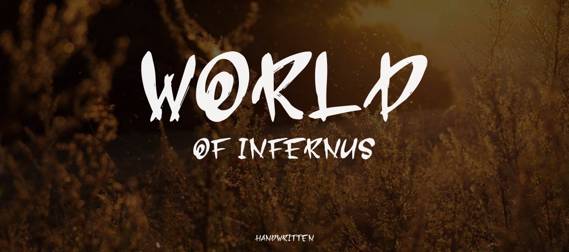 World of Infernus Font