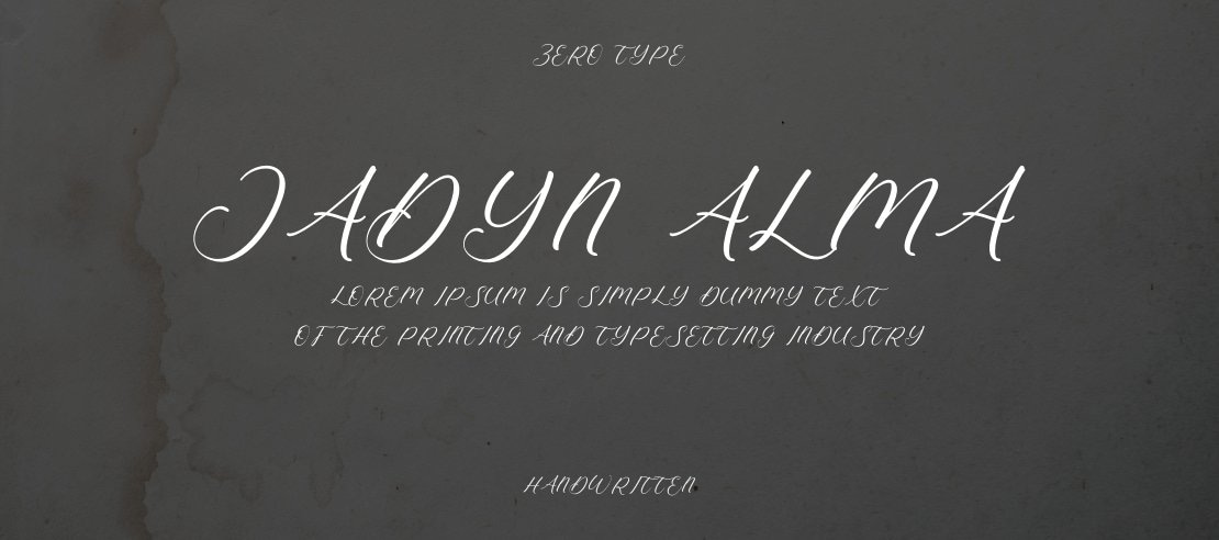 Jadyn Alma Font