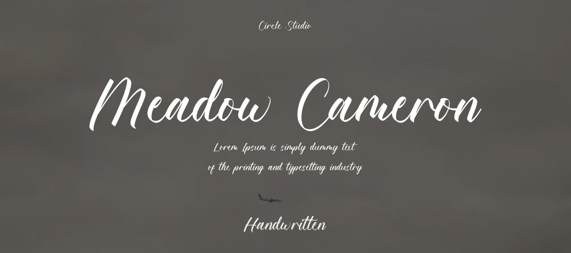 Meadow Cameron Font