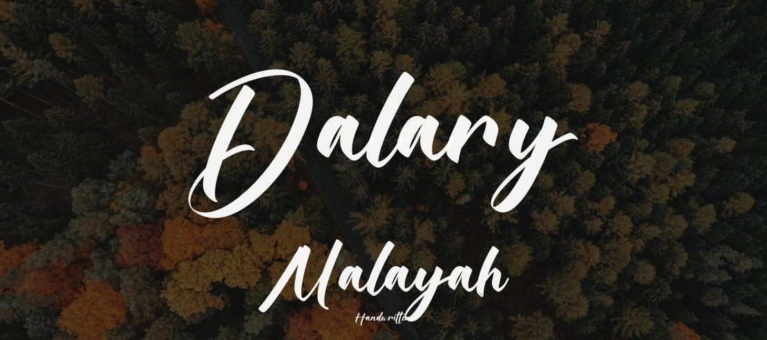 Dalary Malayah Font