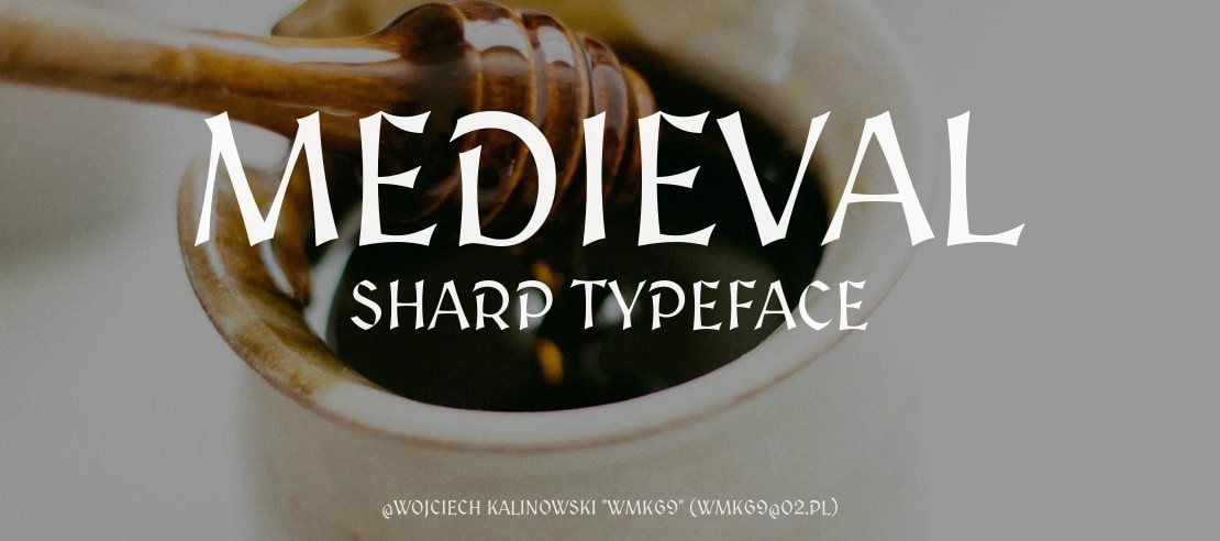 Medieval Sharp Font Family