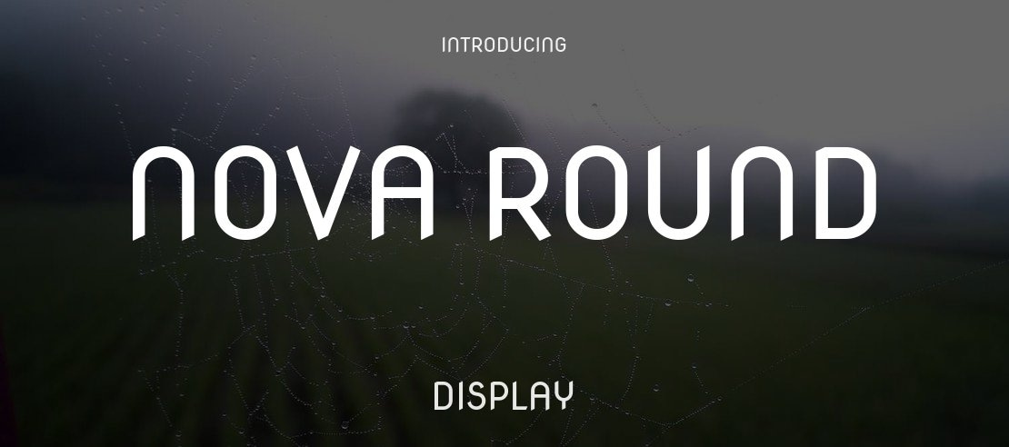 Nova Round Font Family