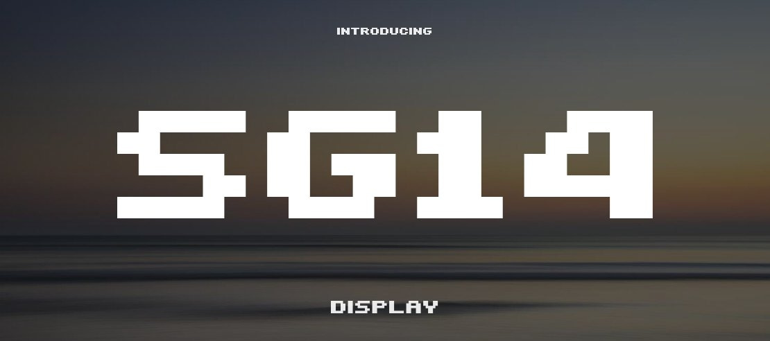 SG14 Font