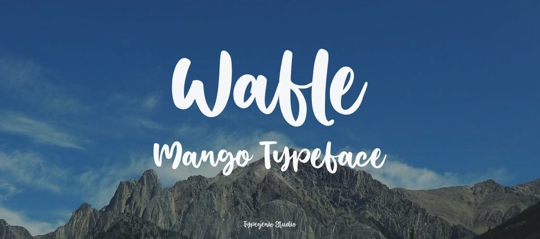 Wafle Mango Font