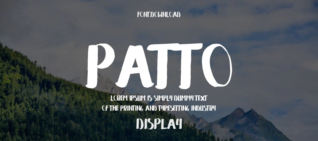 Patto Font