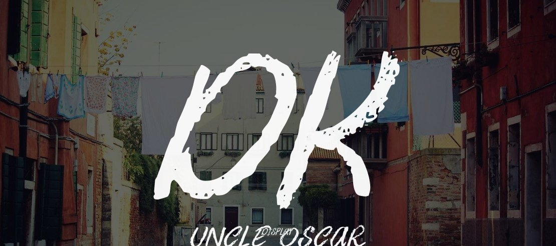 DK Uncle Oscar Font