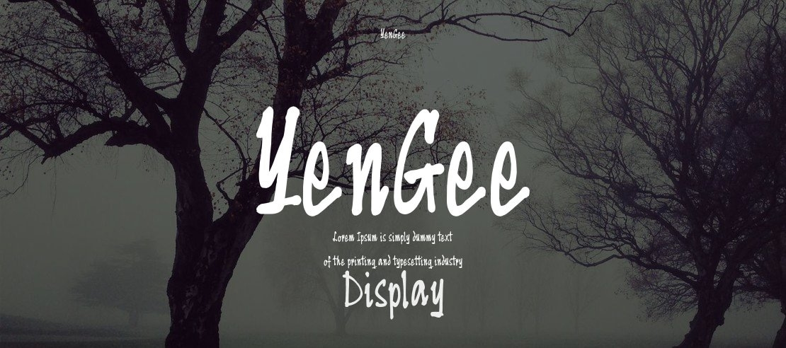 YenGee Font