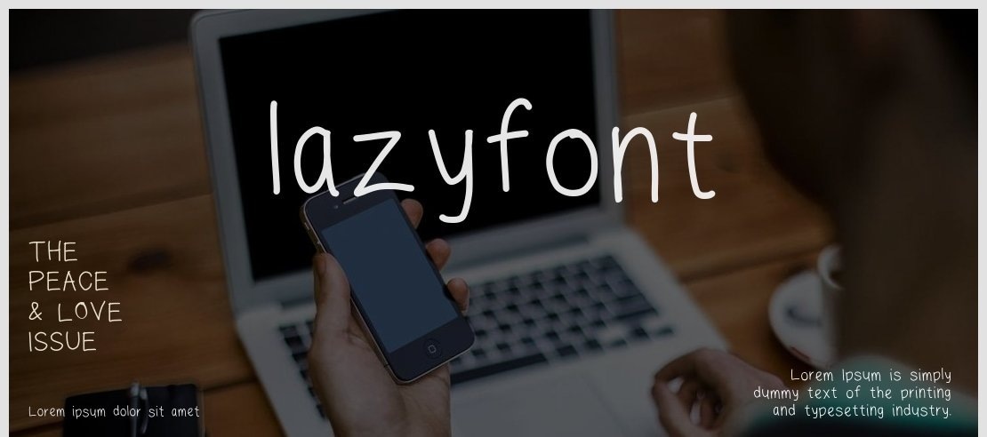 lazyfont Font